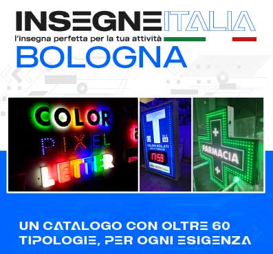 insegne luminose Bologna