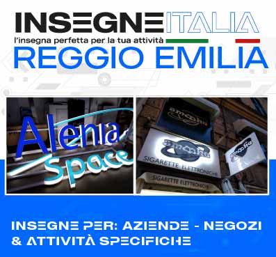 insegne Reggio Emilia